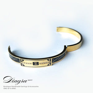 Chanel gold tone bracelet 070605 3