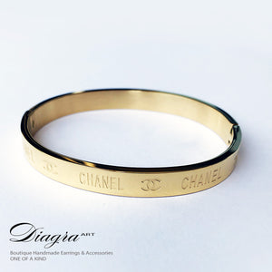 Chanel bracelet goldstone Handmade Diagra art 2807249