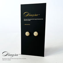 Load image into Gallery viewer, Chanel earrings encrusted with swarovski Diagra Art 230201