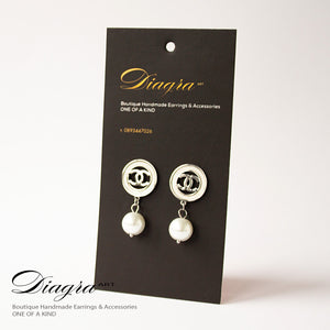 Chanel earrings handmade designer inspired 61929 cool