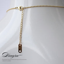 Load image into Gallery viewer, Necklace goldtone handmade daigra art 1005225
