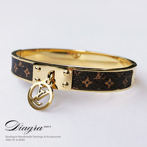 lv bracelet goldtone handmade 2807221