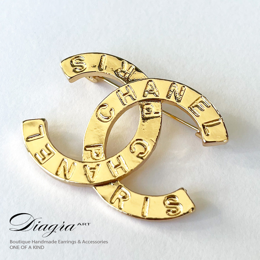  Chanel brooch Diagra art 230129