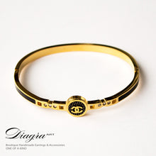 Load image into Gallery viewer, Chanel bracelet goldtone handmade designer inspired 13114 1