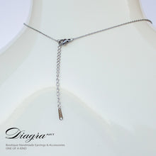 Load image into Gallery viewer, Chanel necklace CC silver tone handmade daigra art 130904 4