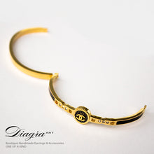 Load image into Gallery viewer, Chanel bracelet goldtone handmade designer inspired 13114 3