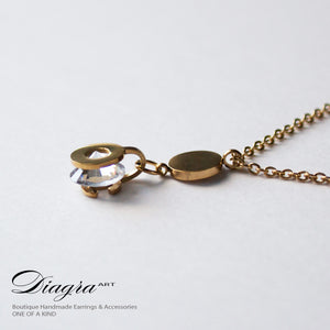Chanel Necklace faux swarovsci handmade designer inspired 221227 8