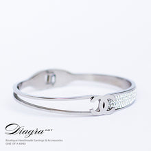 Load image into Gallery viewer, Chanel bracelet handmade designer inspired 2126 silver color 2
