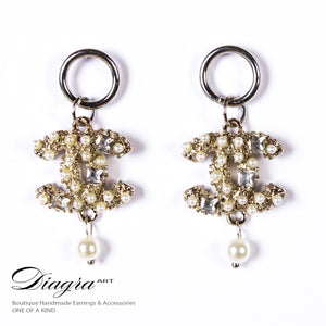 chanel-earrings-designer-inspired-bronze-handmade-one-kind-61922-1