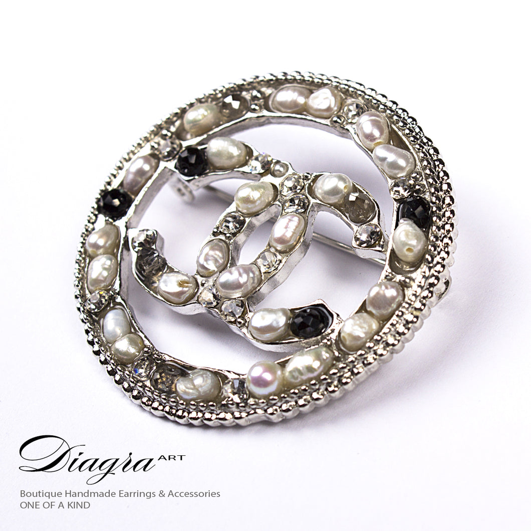 Chanel brooch handmade designer inspired 61904 – Diagra