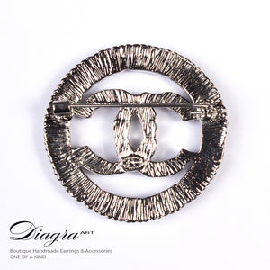 chanel-brooch-round-bronze-designer-inspired-handmade