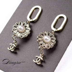 chanel-earrings-bronze-pearl-designer-inspired-handmade-61957-2