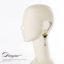 Load image into Gallery viewer, handmade-earrings-one-of-a-kind-Diagra-art-61933-head